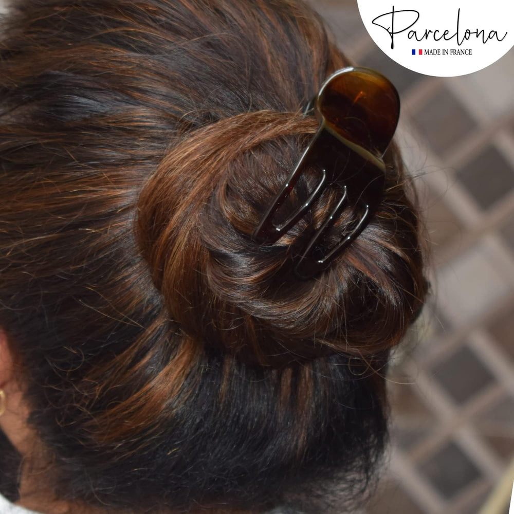 Parcelona Simply Bear Paw moyen 3 po – fixation légère pour cheveux fins au quotidien.