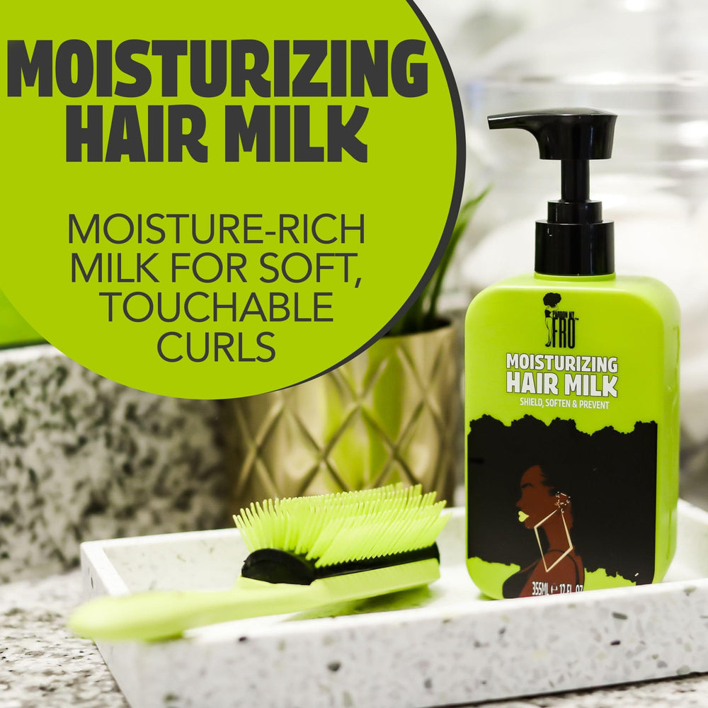 Pardon My Fro Ingrédients naturels jojoba et baobab pour renforcer les mèches.
