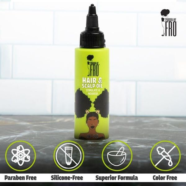 Pardon My Fro usage quotidien: formule légère s'absorbe rapidement sans résidu.