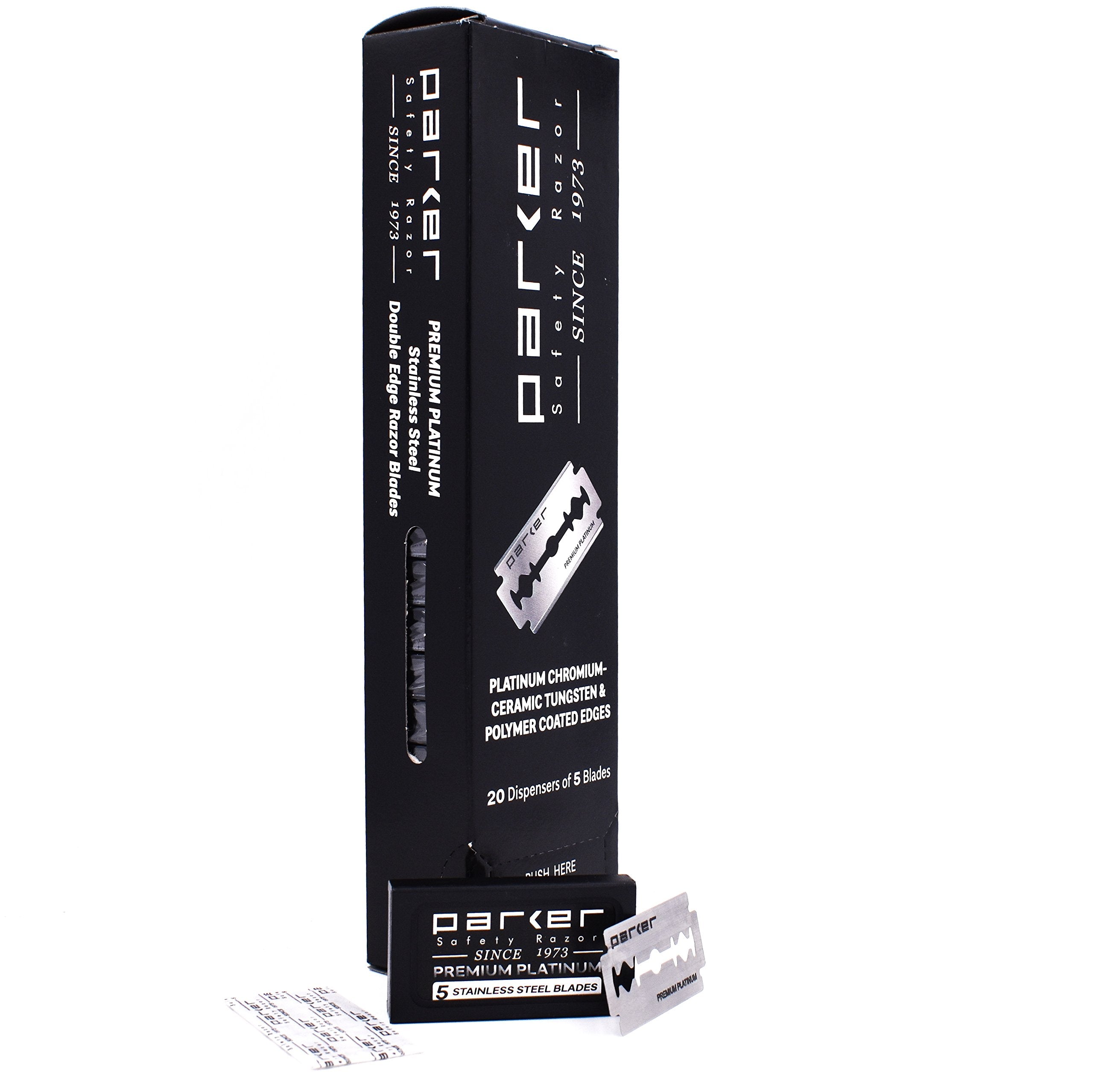 Lames Parker revêtues platine tungstène chrome pour glisse douce
