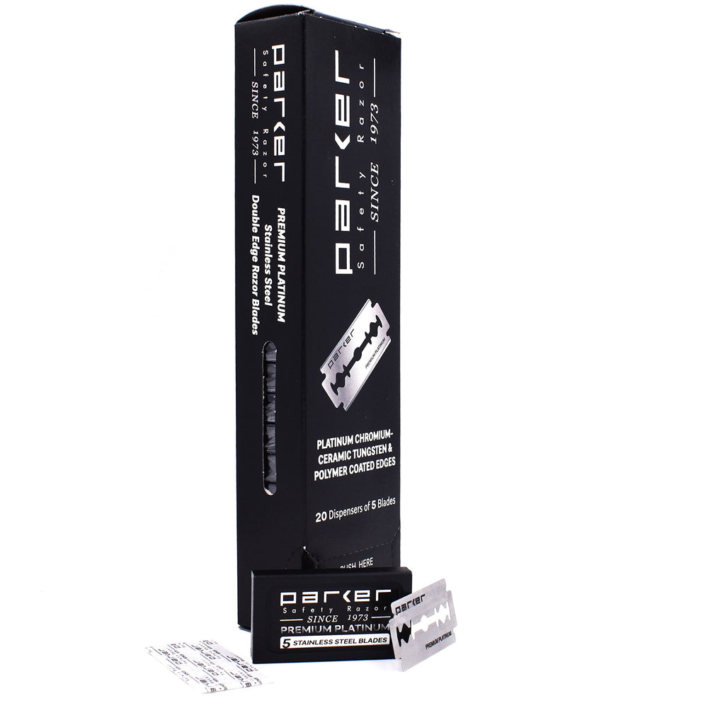 Lames Parker revêtues platine tungstène chrome pour glisse douce