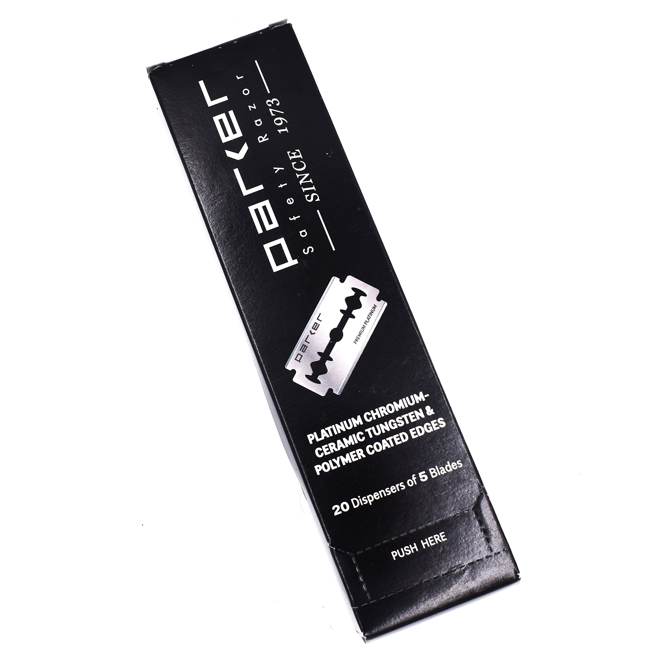 Professionnels barbier utilisant les lames Parker pour rasage fiable