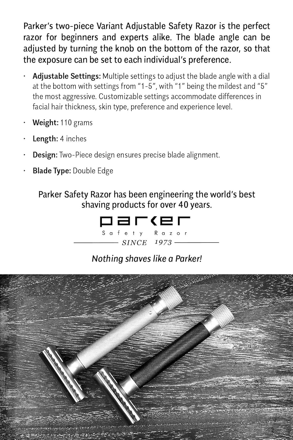Parker Safety Razor : cadeau prêt à offrir pour les amateurs de rasage soigné