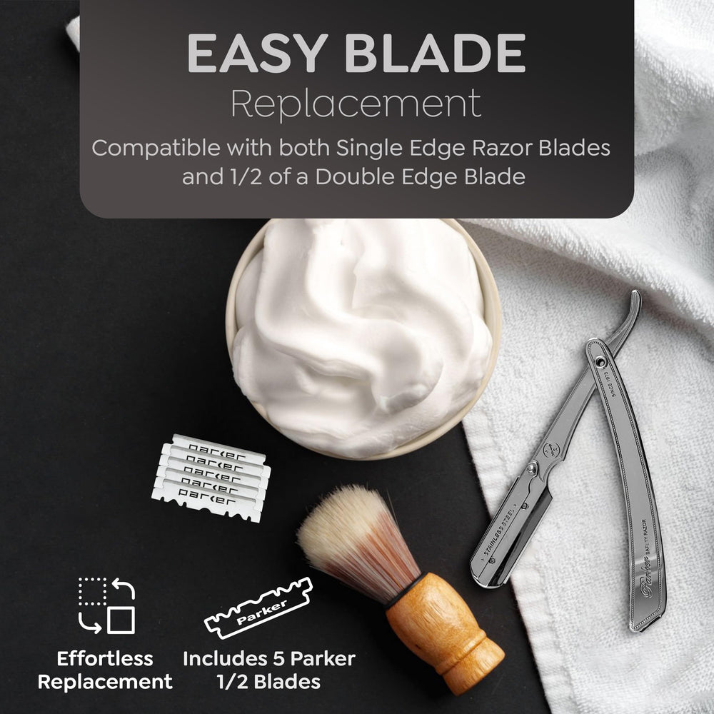 Parker SRX lames simples inclus, démarrage rapide pour débutants et pros.