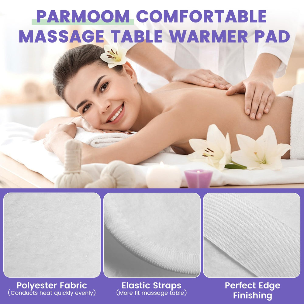 PARMOOM Chauffe-table Massage – compact et portable pour les déplacements.