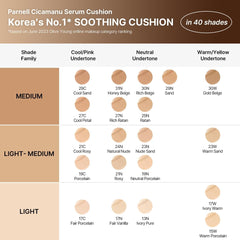 Parnell Cicamanu Serum Cushion : étape d’application douce sur la peau