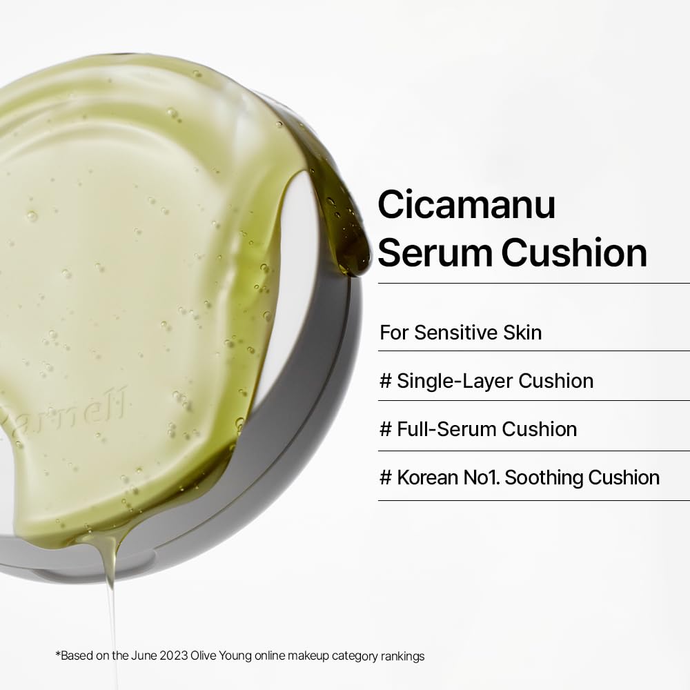 Parnell Cicamanu Serum Cushion nuance 23N s'adapte à votre carnation.