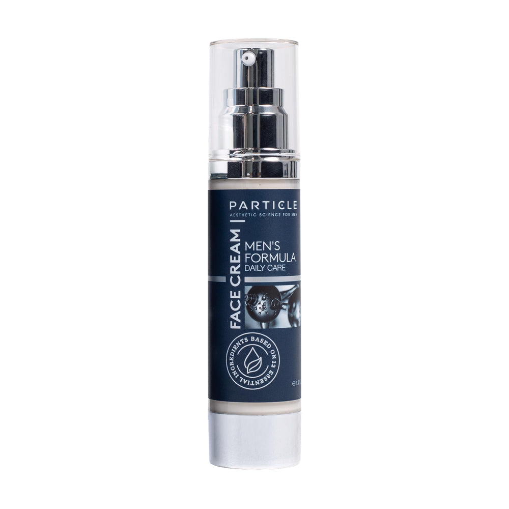 Particle Crème Visage Homme formulation légère prête pour l’usage quotidien.