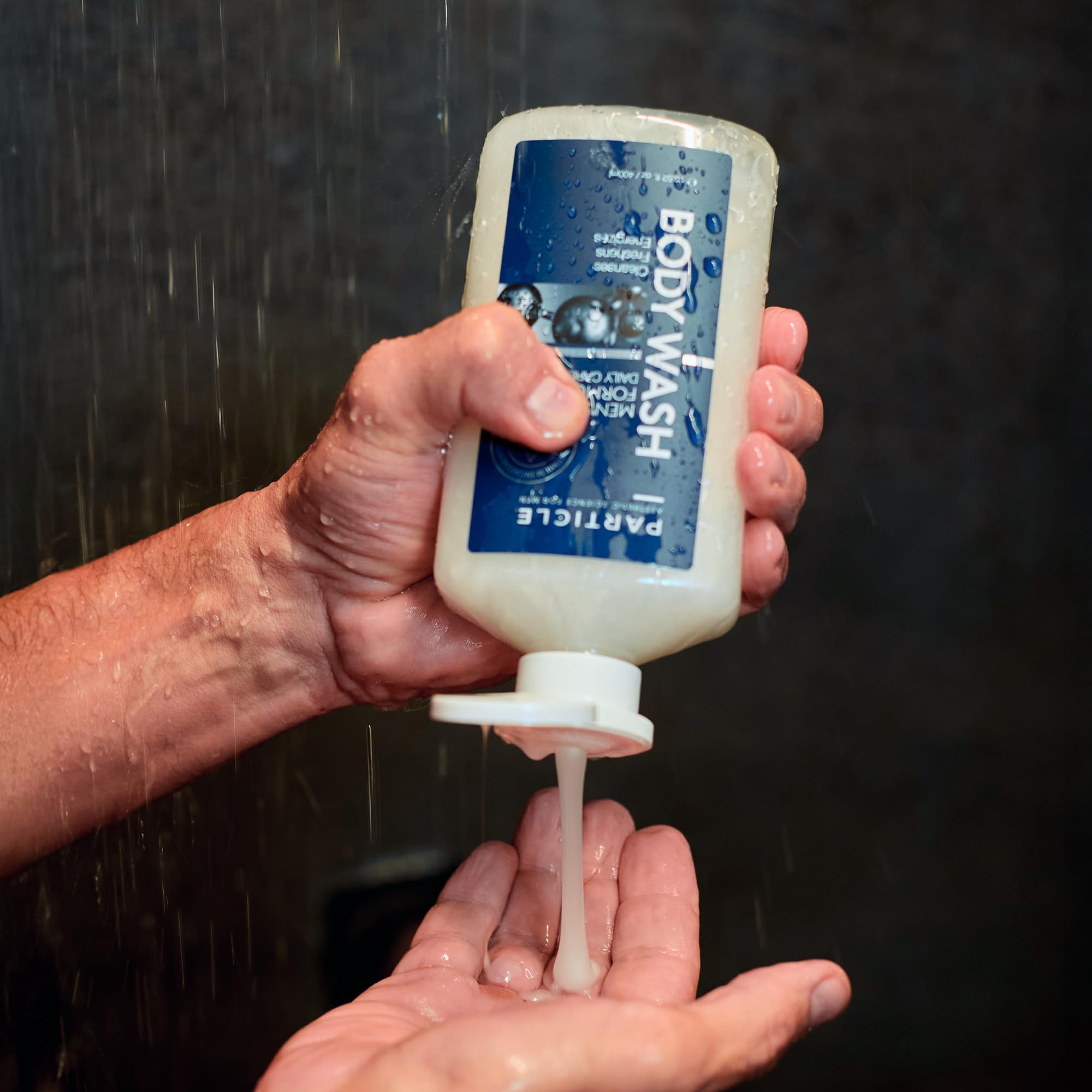 Particle Gel Douche Homme – Convient à tous les types de peau et usage quotidien.