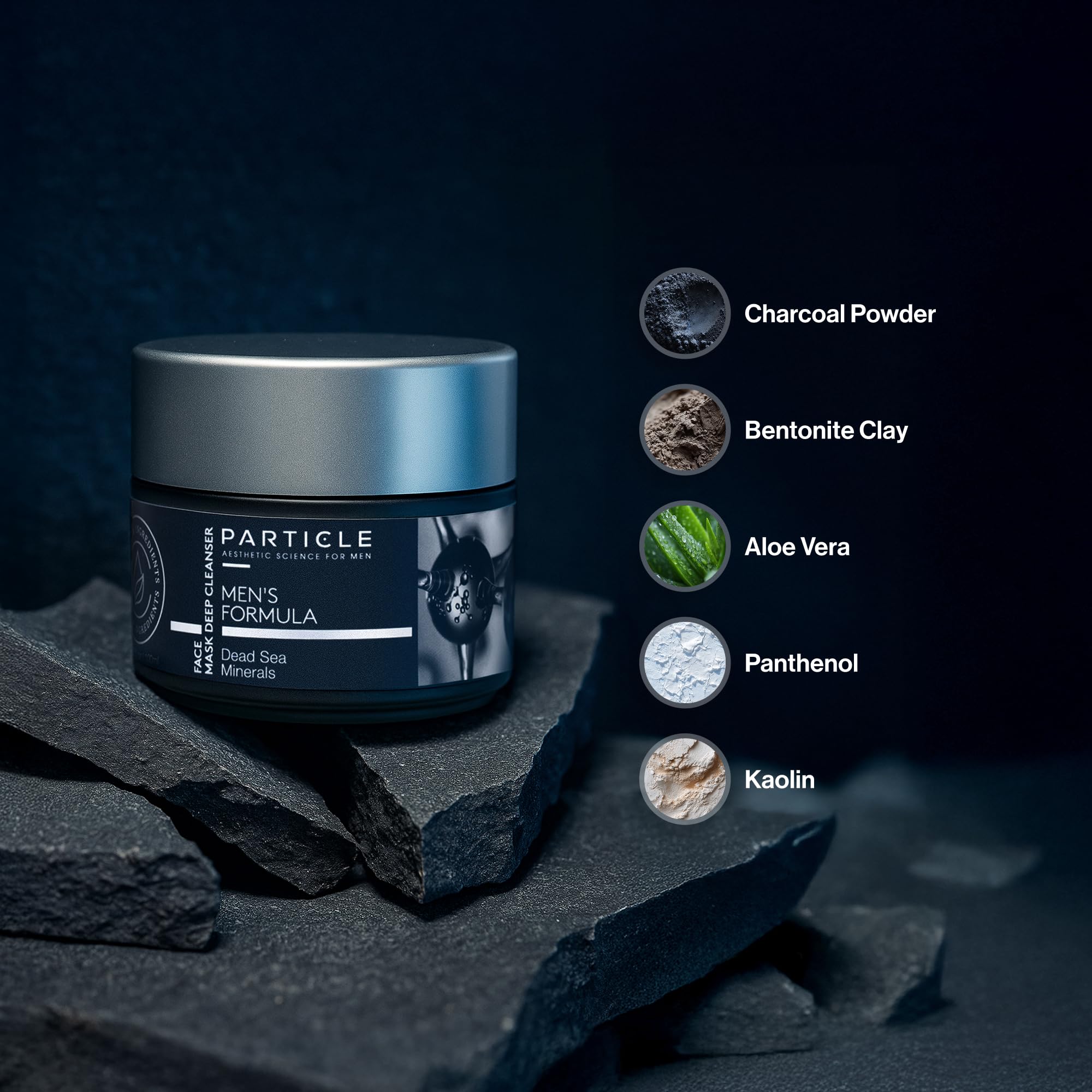 Particle Masque Minéral Aloe Vera – hydratation légère et confort.