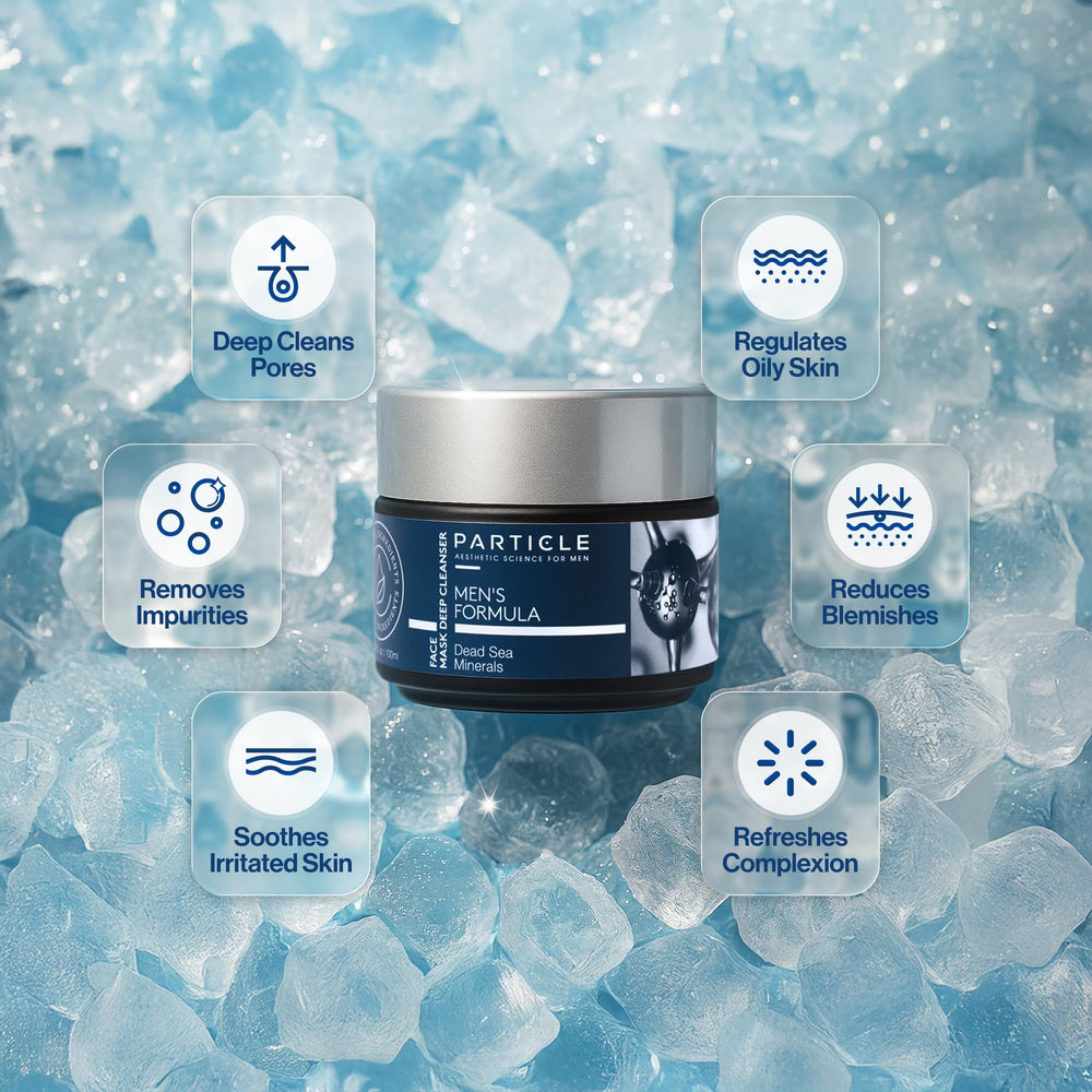 Particle Masque Minéral au charbon – detox douce pour la peau.