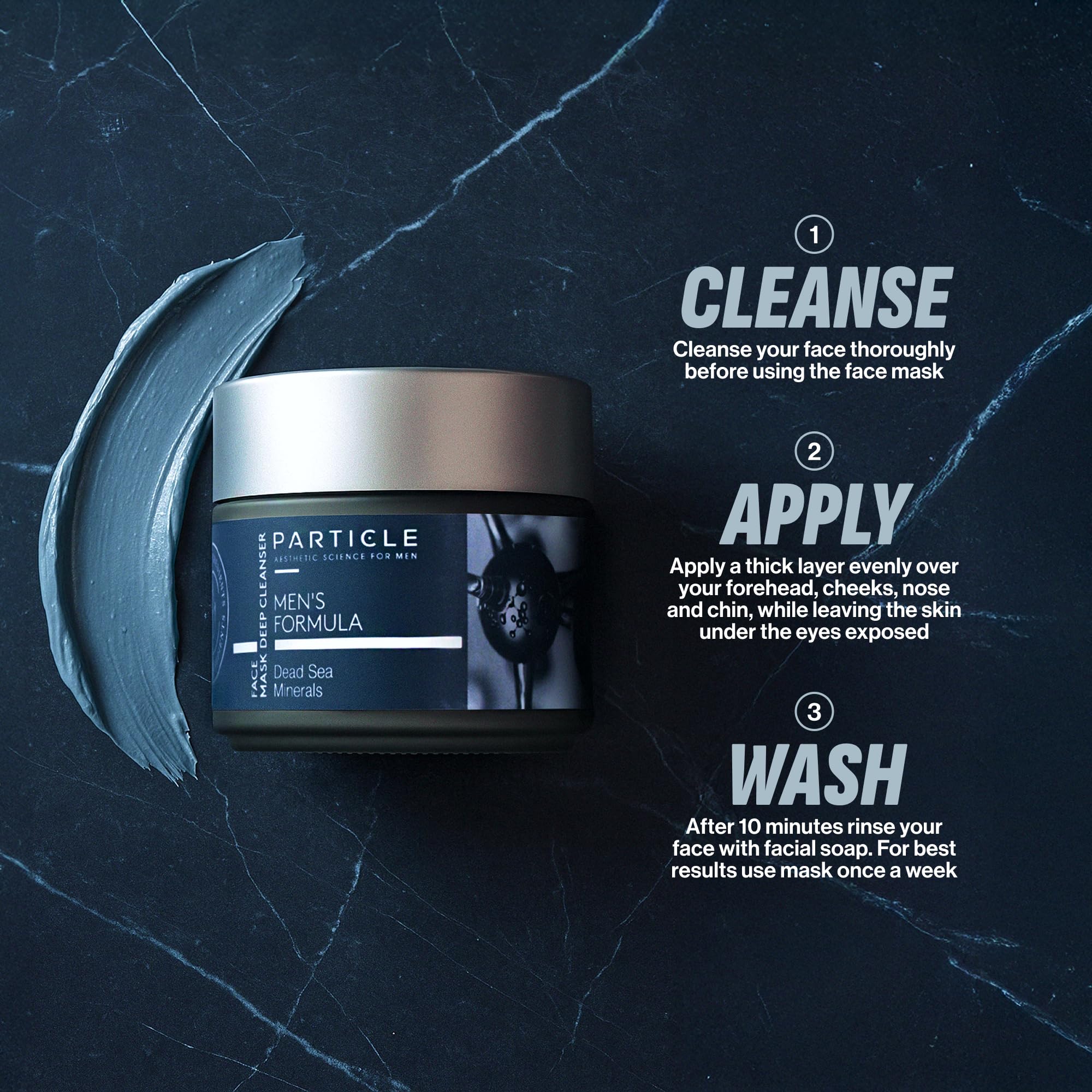 Particle Masque Minéral Panthenol – apaise et douceur durable.