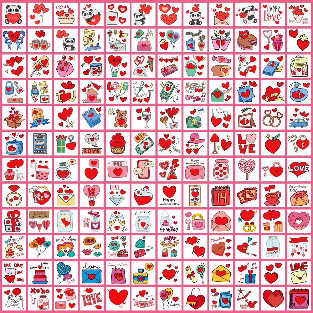 Tatouages Partywind pour enfants - rose délicate et durable pour jour spécial