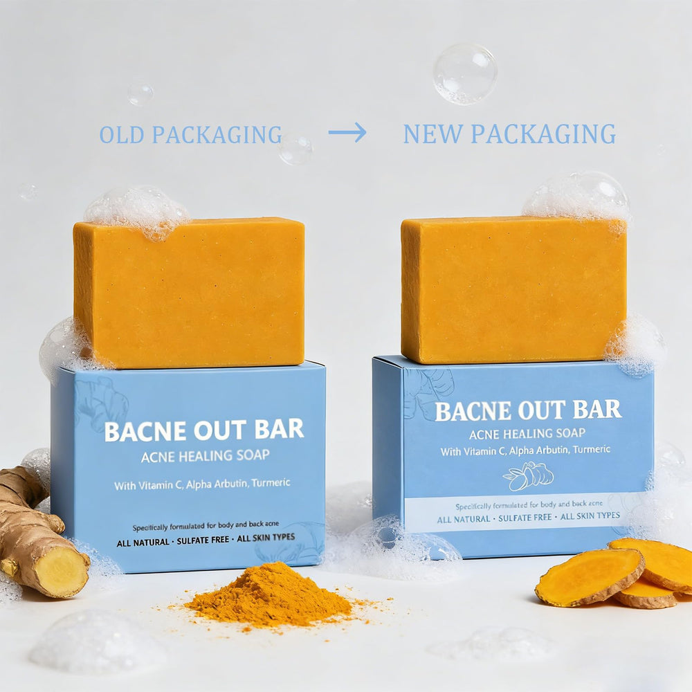 PARWENE Bacne Out Bar emballage respectueux et recyclable.
