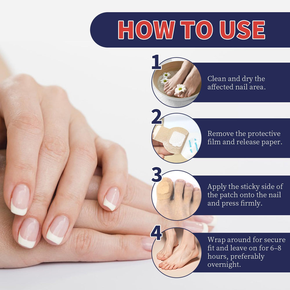 Patch Extra Force – hygiène et facilité d'application pour les ongles.