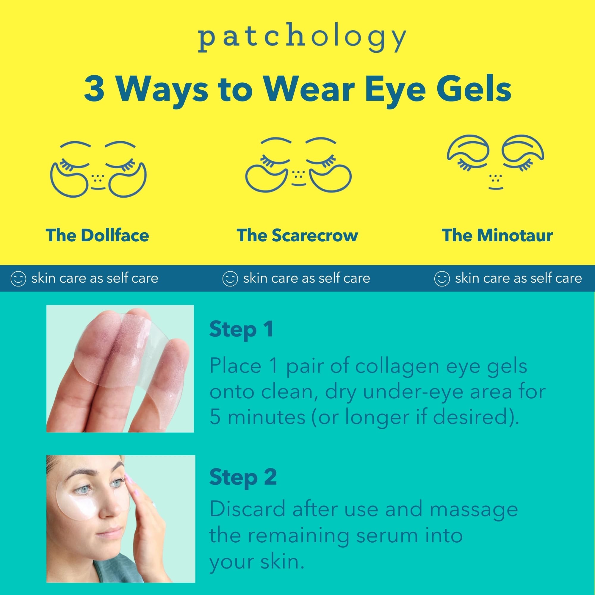 Patchology masque yeux nuit récupération pour réveil frais
