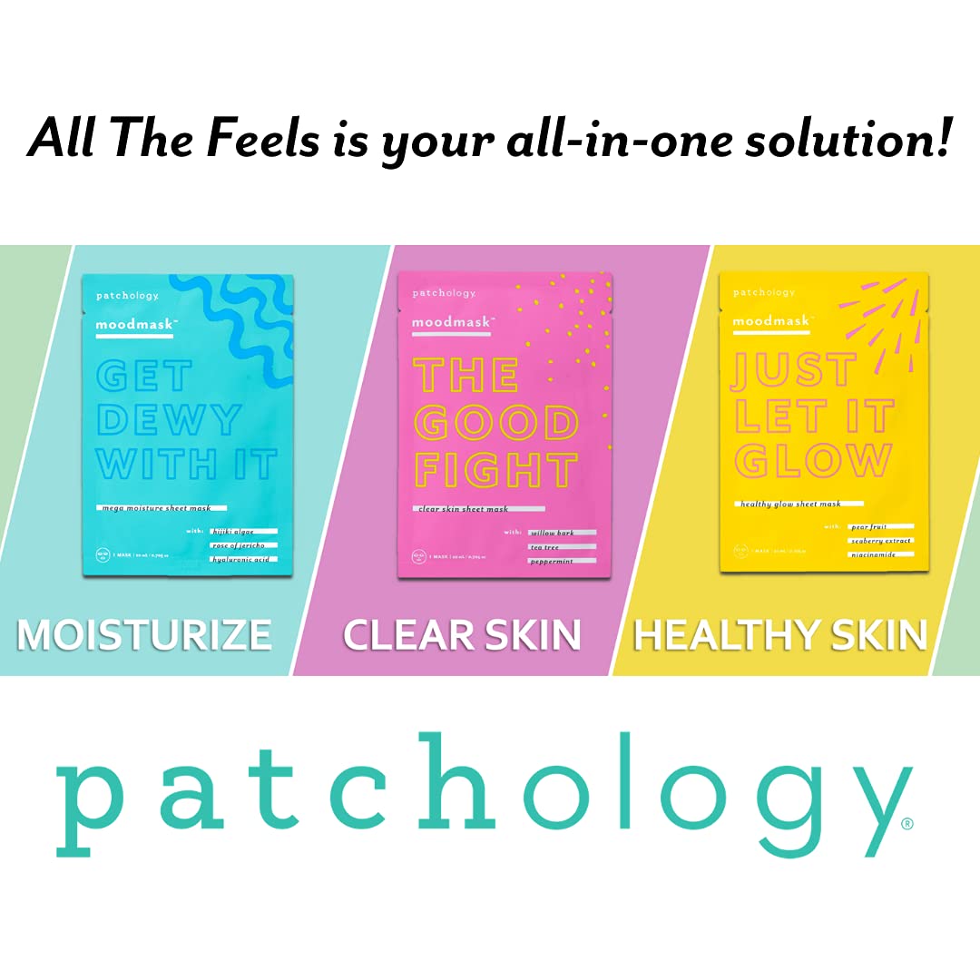 Patchology All the Feels The Good Fight masque purifiant pour rougeurs visibles et clarté