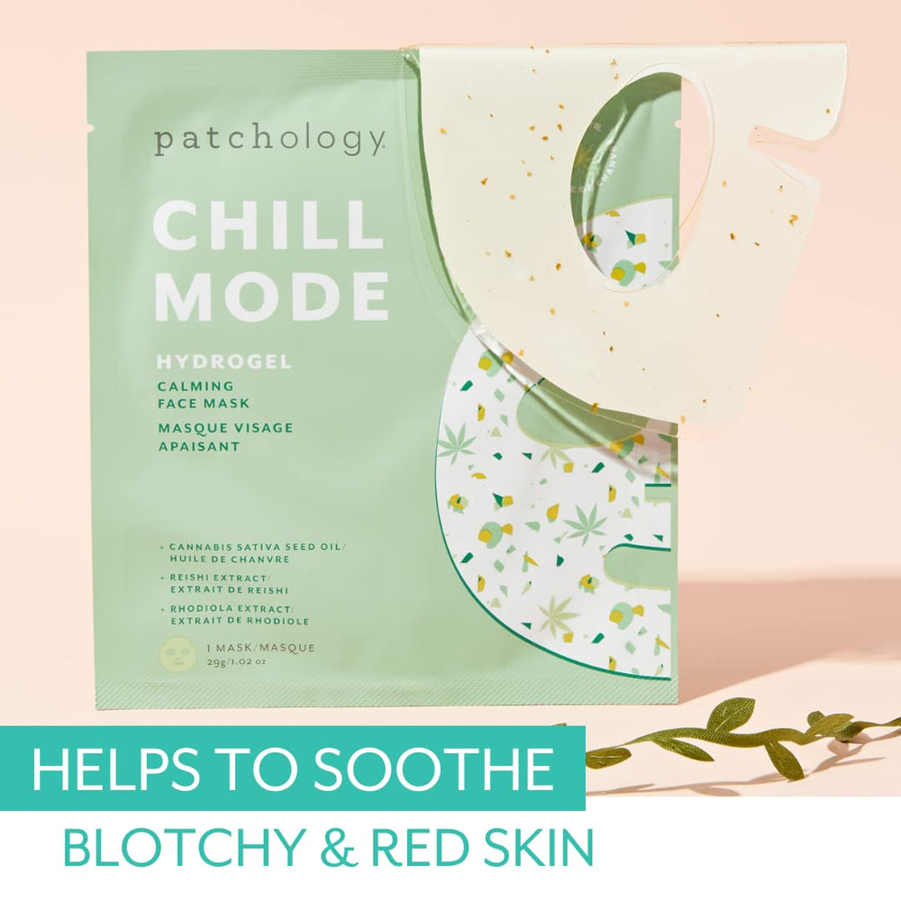 Patchology Chill Mode huile cannabis sativa apaise la peau