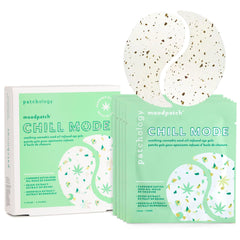 Patchology Chill Mode patchs yeux gel apaisant pour yeux rafraîchis après une longue journée.