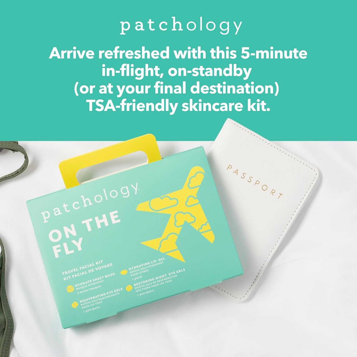 Patchology coffret voyage compact: routine hydratante pratique en cabine.