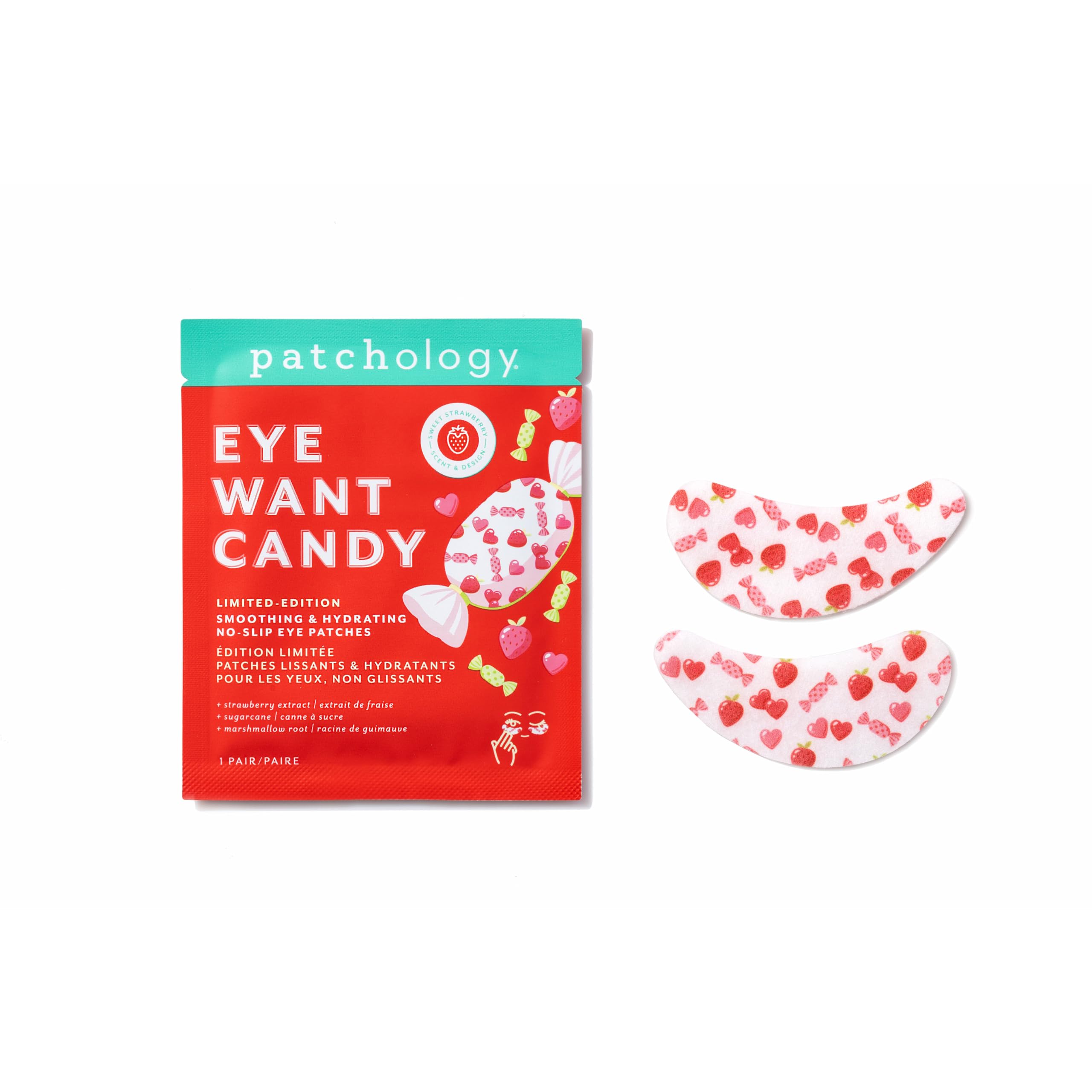Patchology Galentine's Gift Eye Want Candy patches ideal for friends and celebrations.
