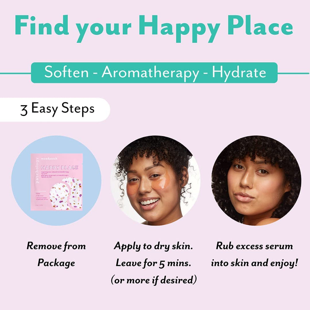 Patchology Happy Place pétales d’hibiscus pour un éclat naturel du regard