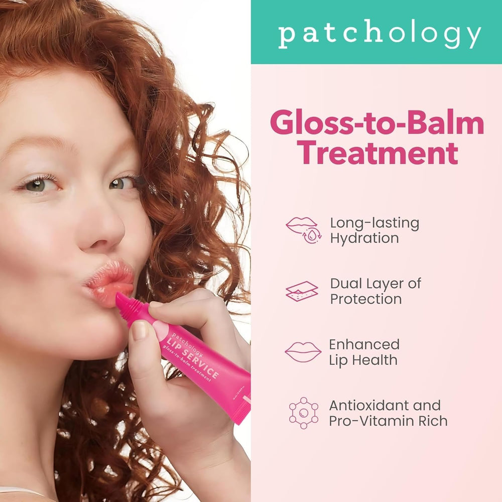 Patchology Lip Service transformation éclat vers baume hydratant