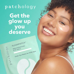 Patchology patches gel sous-yeux centella asiatica, apaisement et douceur autour des yeux.