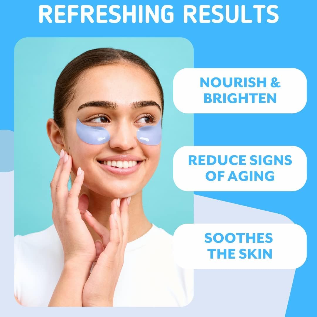 Patchology patches yeux tonifiants grâce à des peptides et hydratation.