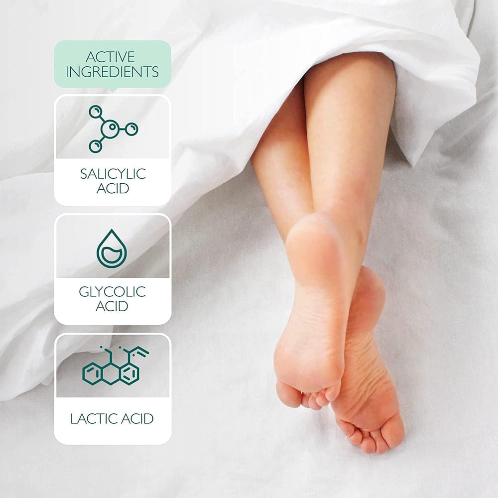 Patchology PoshPeel Pedi Cure – soin-pieds-cible pour une pédicure rapide à domicile.