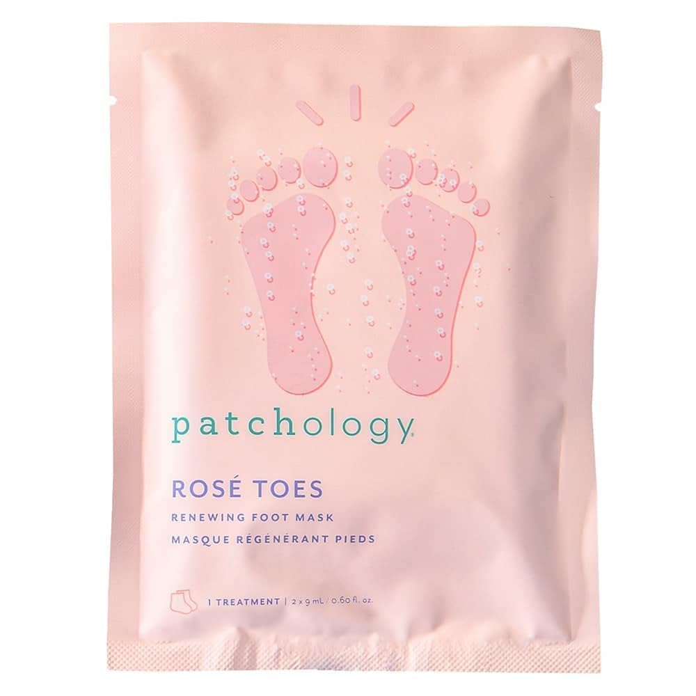Patchology Rosé Toes résveratrol pour revitalisation après usage.
