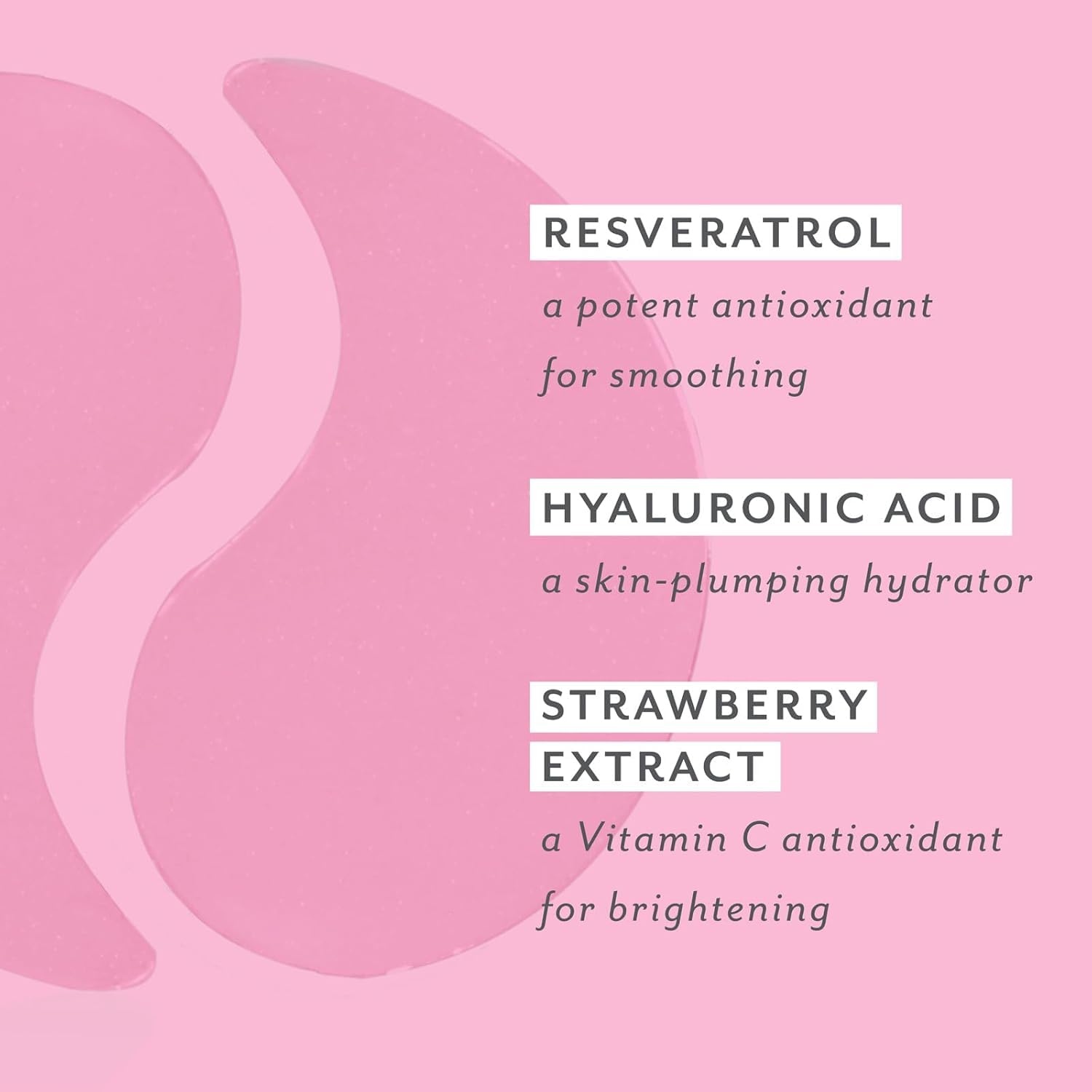 Patchology Serve Rosé patchs parfum fraise rafraîchissant