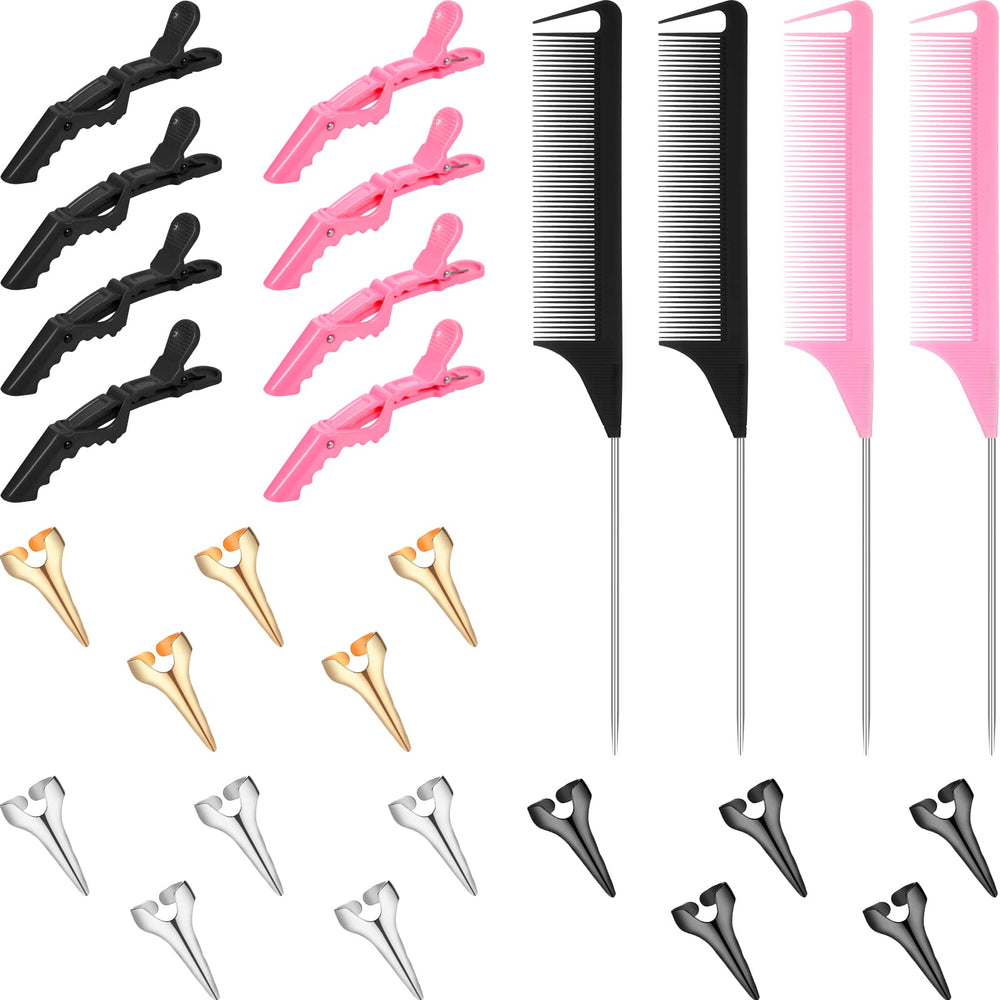 Patelai ensemble 27 outils coiffure pour tressage précis et rapide
