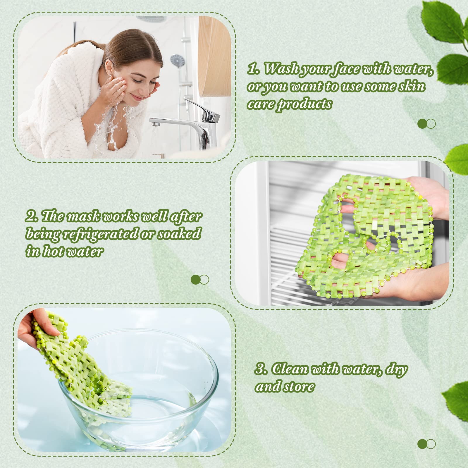 Masque Jade Patelai – finition lisse et confort sur le visage.