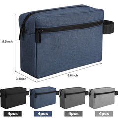 Trousse cosmétique Paterr voyage avec poignée et séparateur pour organiser les produits.