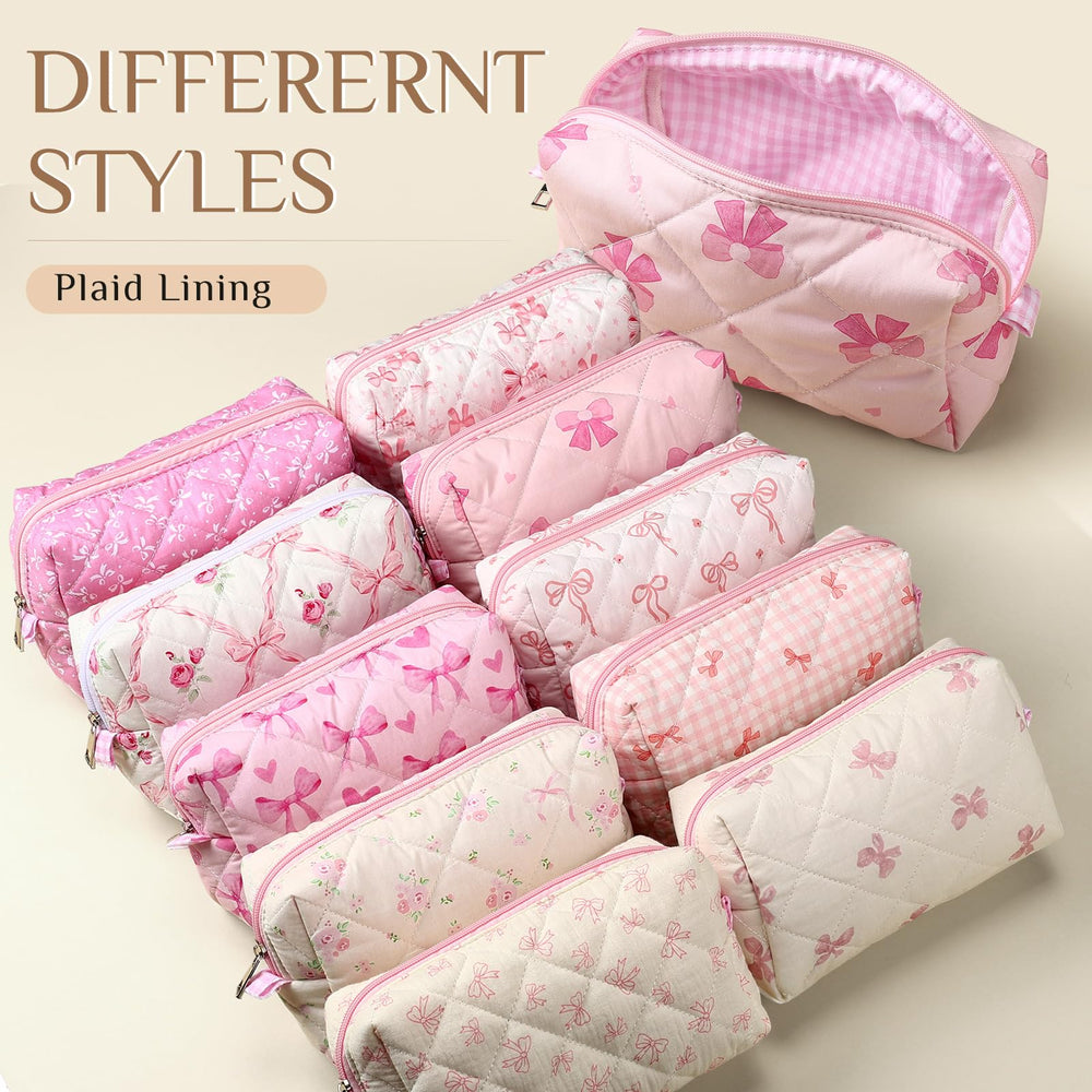 Paterr trousse voyage fleuri rose, organisation simple lors de déplacements.
