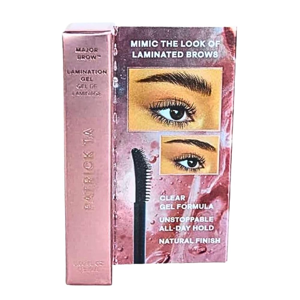 PATRICK TA Mini Major Brow Lamination Gel, application-sourcils pratique et durable.