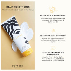 PATTERN Beauty – crème dense, texture riche pour cheveux texturés.