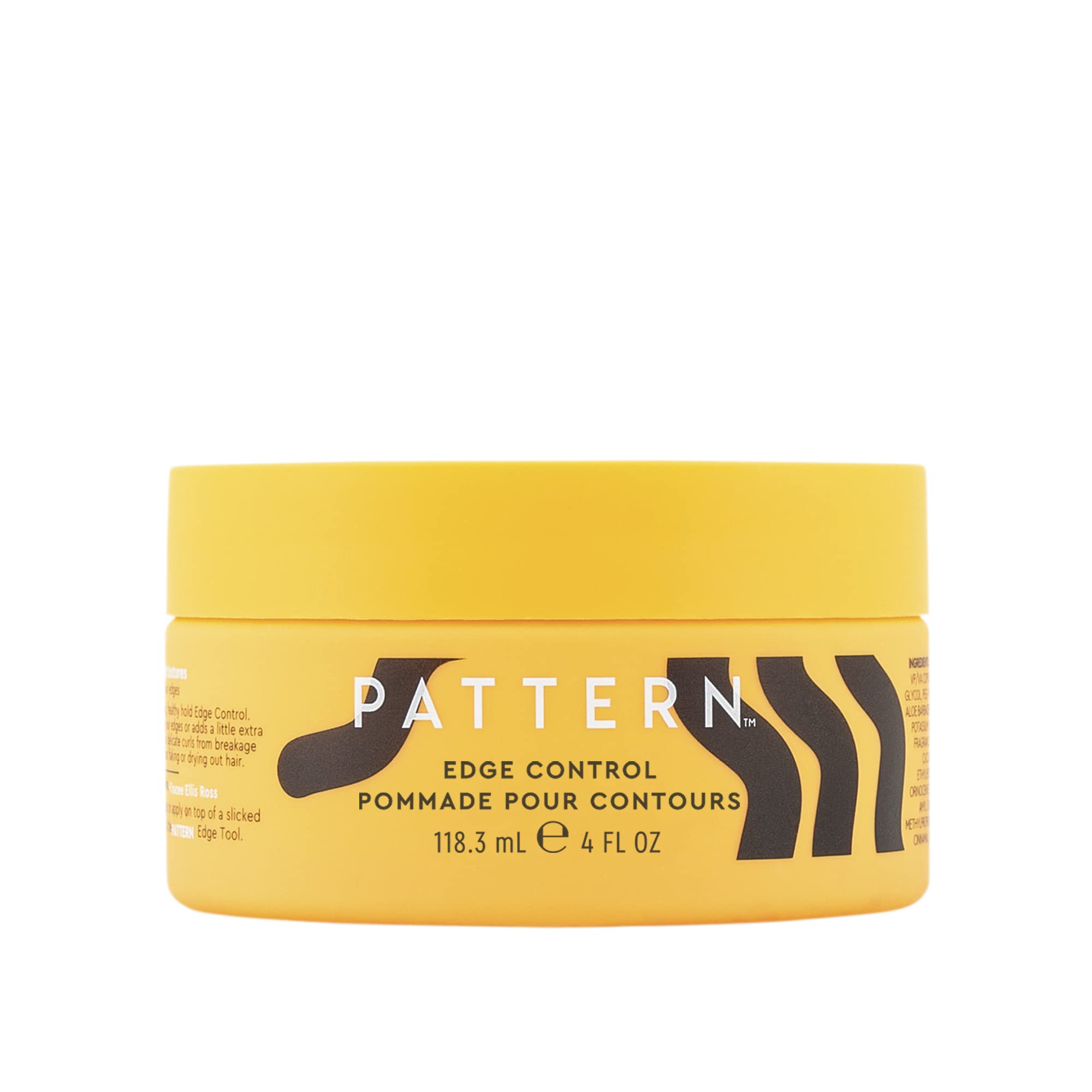 PATTERN Edge Control pot au beurre de mangue pour définir des boucles en douceur.