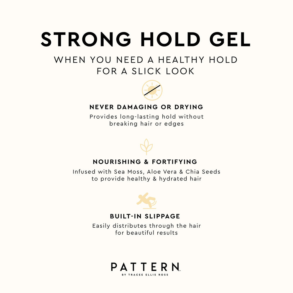PATTERN Beauty Gel – Convient pour des boucles 3a à 4c et des styles définis.