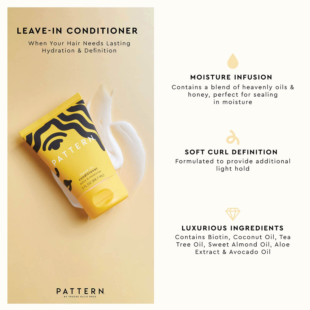 PATTERN Beauty Conditionneur Sans Rinçage, démonstration d'application pour démêlage