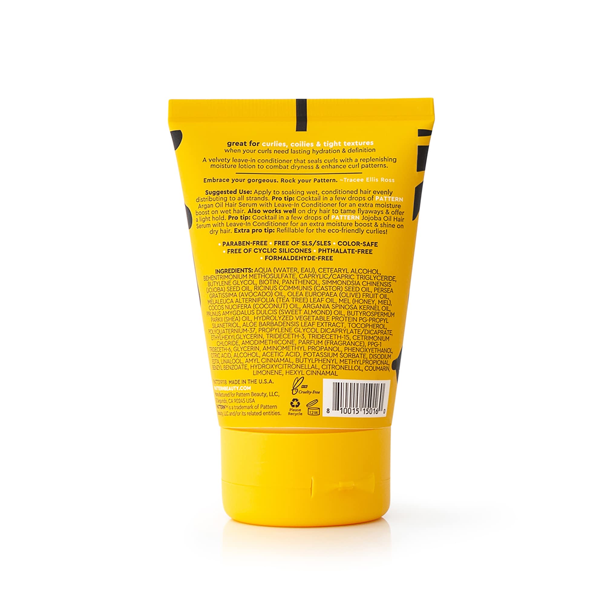 PATTERN Beauty Hydratation et douceur grâce aux huiles