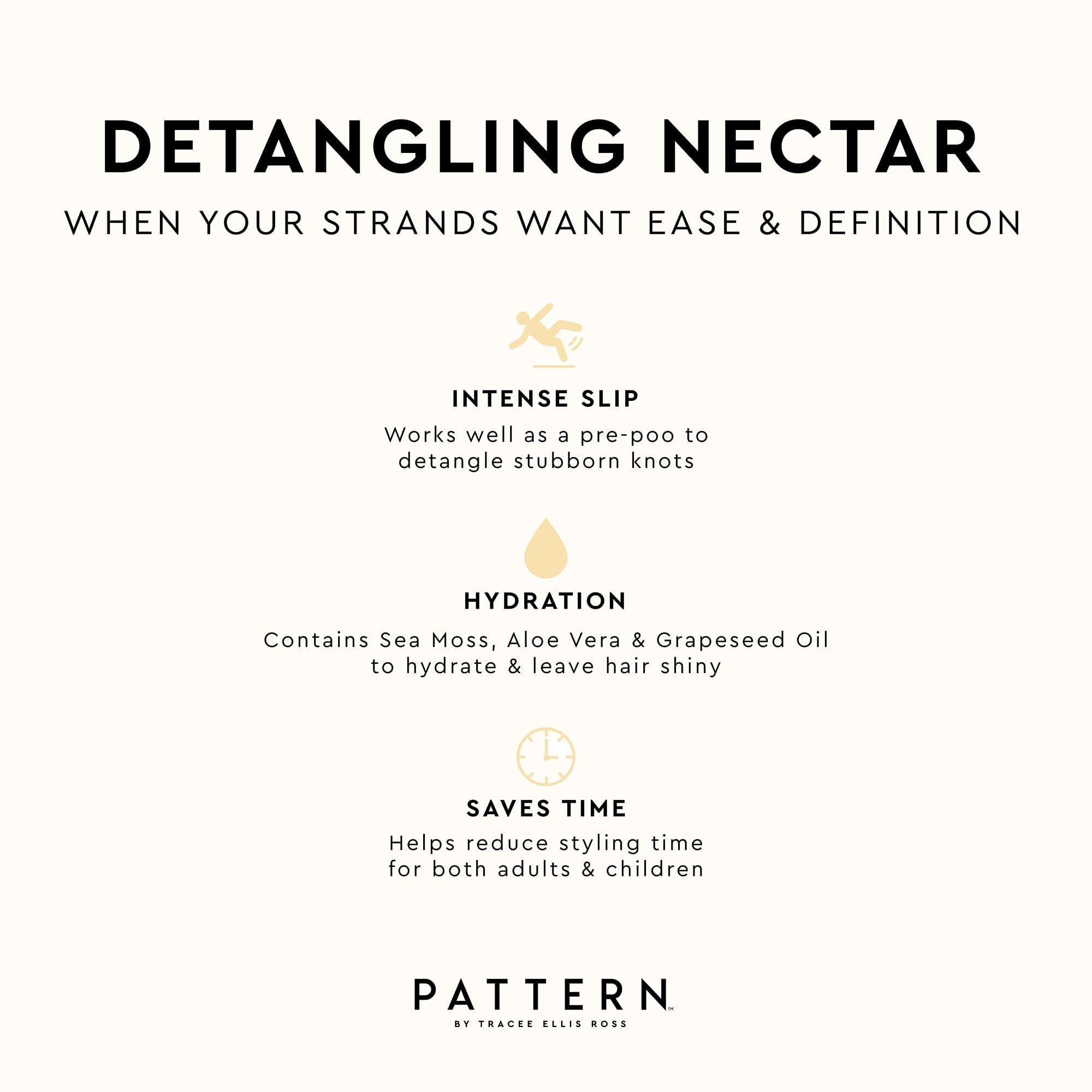PATTERN Nectar Détanglant – avant-shampooing, préparation au lavage.