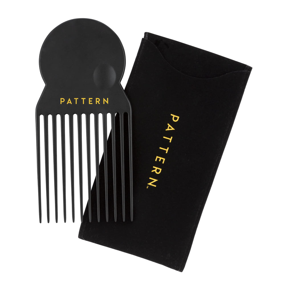 PATTERN Hair Pick dents-longues pour volume et séparation des boucles.