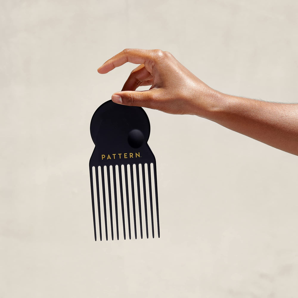 PATTERN Hair Pick design-surdimensionne convient aux cheveux longs et afro.