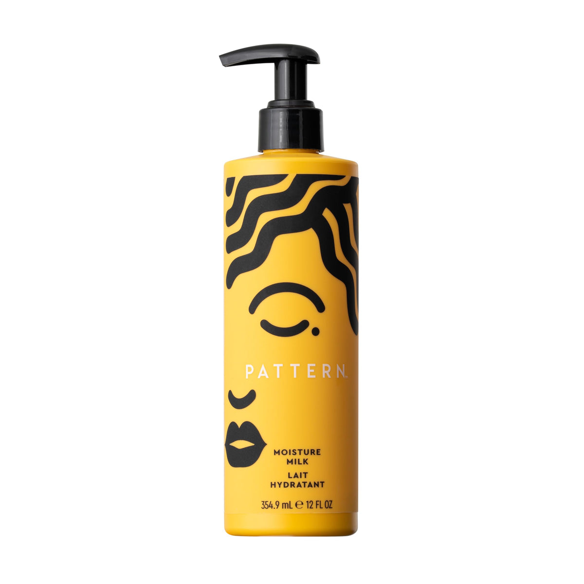 PATTERN Lait Hydratant dans une bouteille, hydratation longue durée pour les boucles