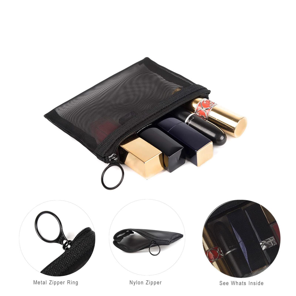 patu sacs-mesh tailles A8 A7 A6 A5 et pochette longue: rangement optimisé.