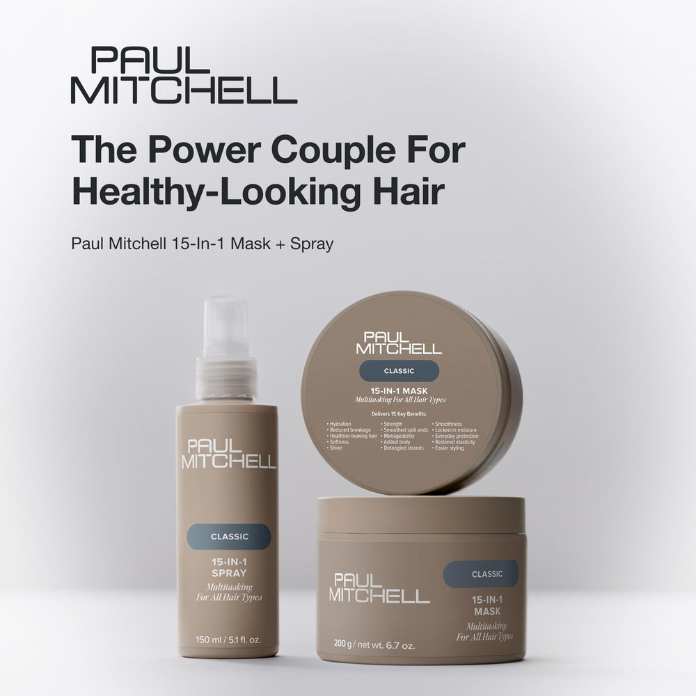 Tous types de cheveux bénéficient d'une routine simple et efficace.