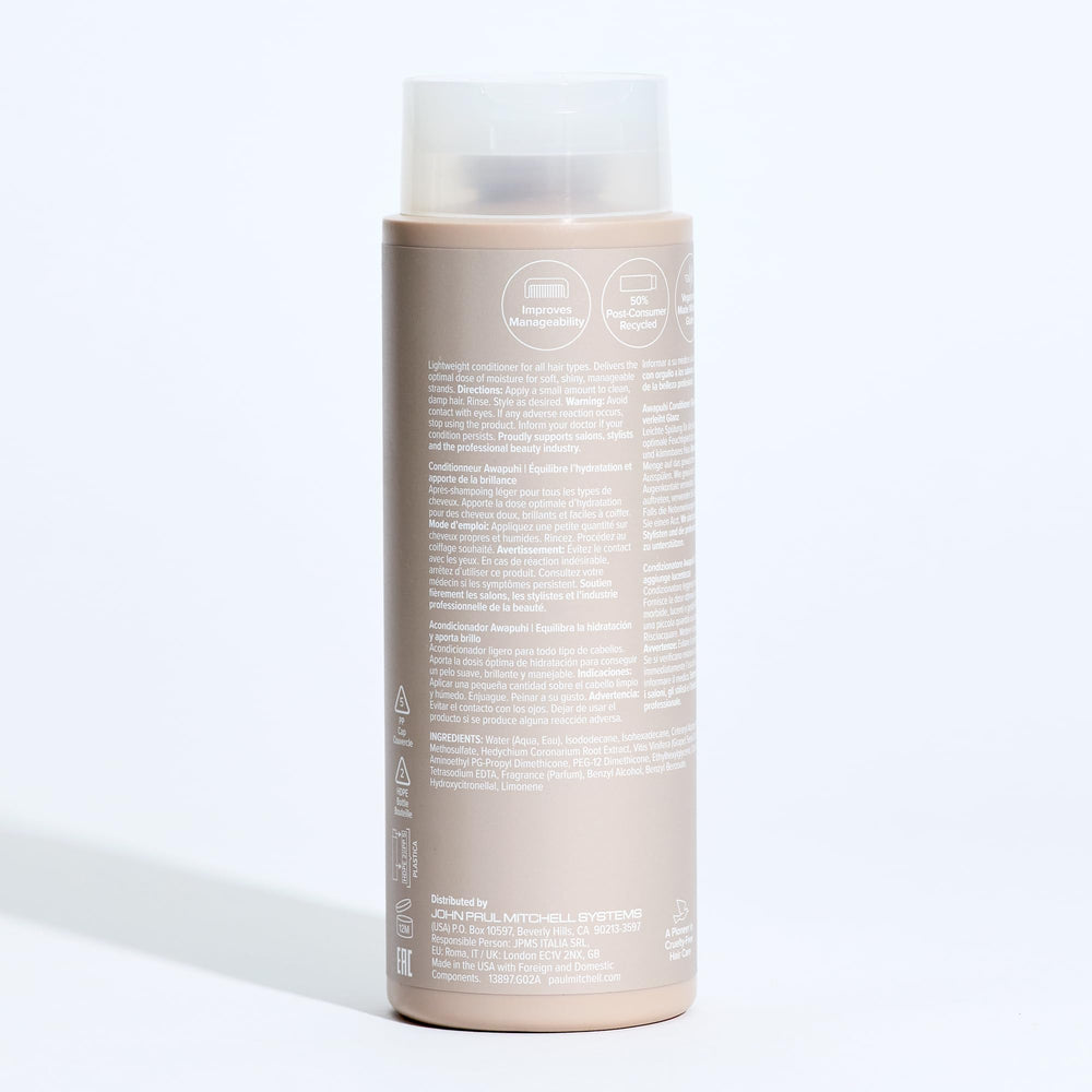 Awapuhi extract from Hawaii nourishes hair in Paul Mitchell formula