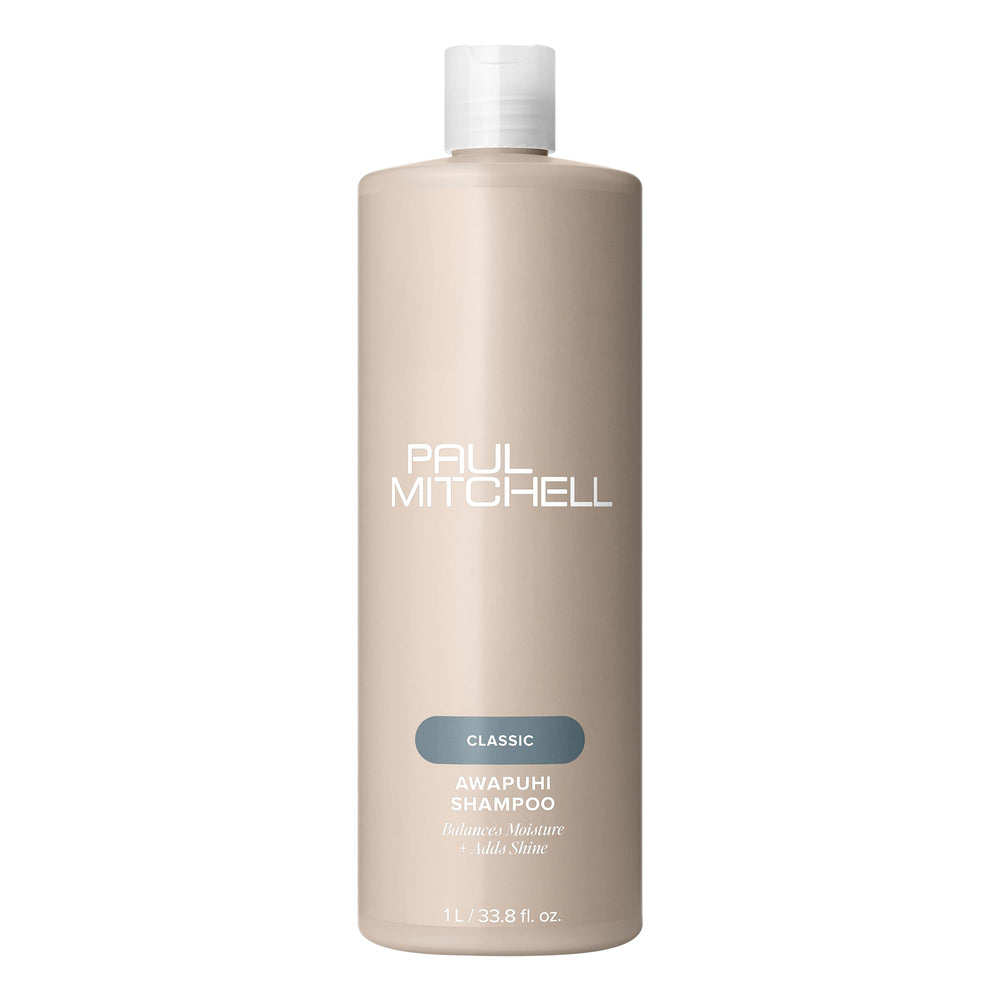 Paul Mitchell Awapuhi Shampoing – Bouteille mousse, hydratation généreuse et lavage en douceur.